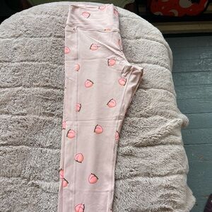 Peach Leggings by PINK Size L